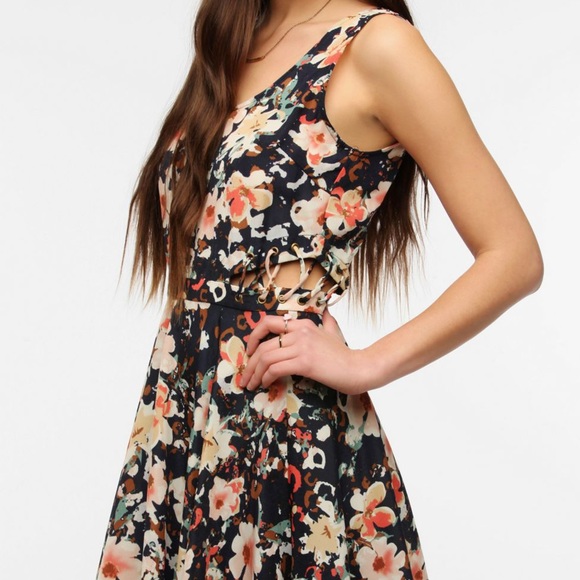 Lucca Couture Dresses & Skirts - Lucca Couture | Lattice Waist Skater Dress